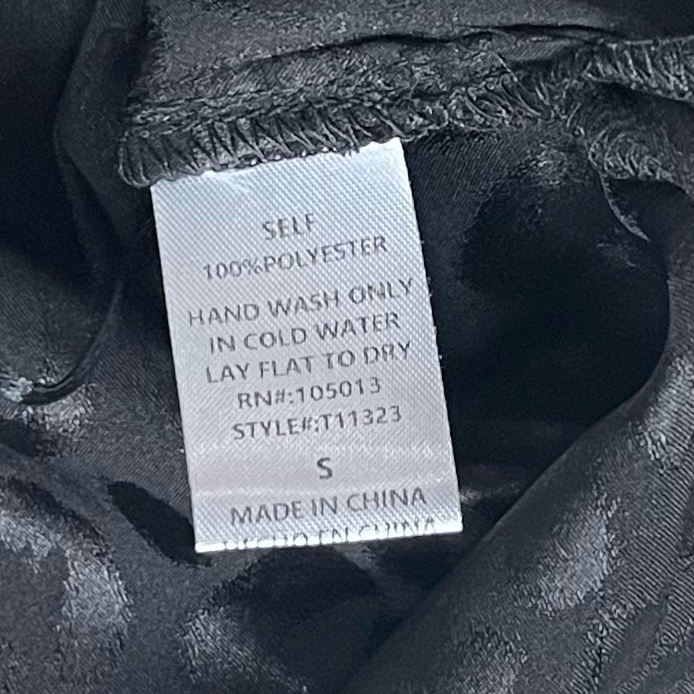 Savannah Jane Leopard Print Black Floral Embroide… - image 6